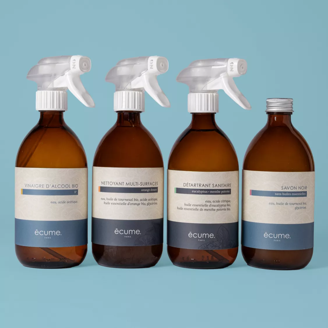 Le pack découverte : 4 produits pour une maison impeccable avec huiles essentielles