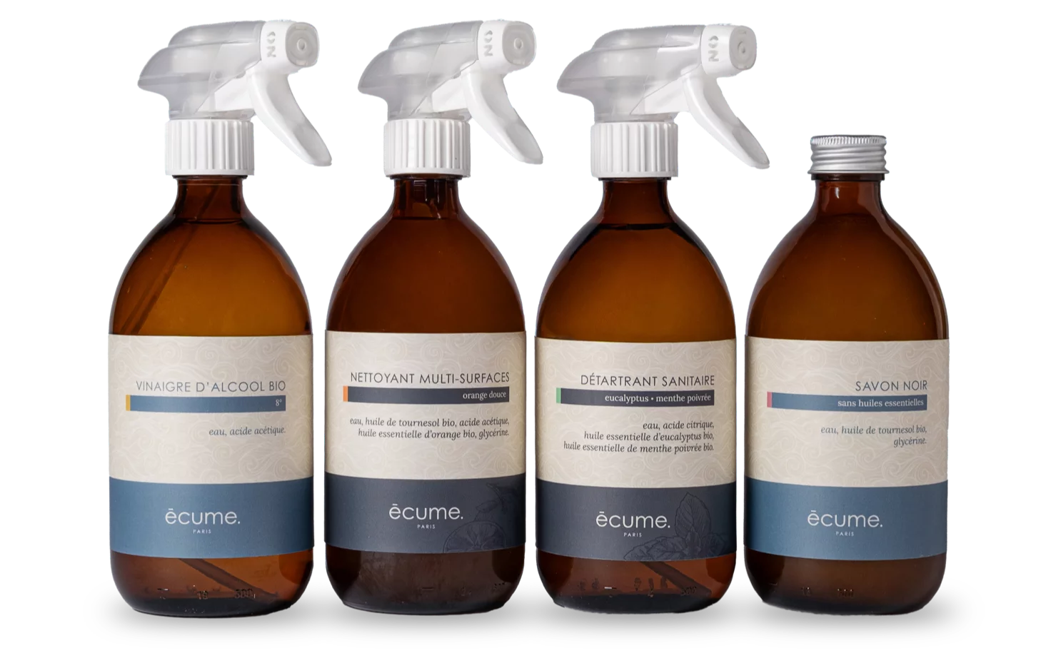 Le pack découverte : 4 produits pour une maison impeccable avec huiles essentielles